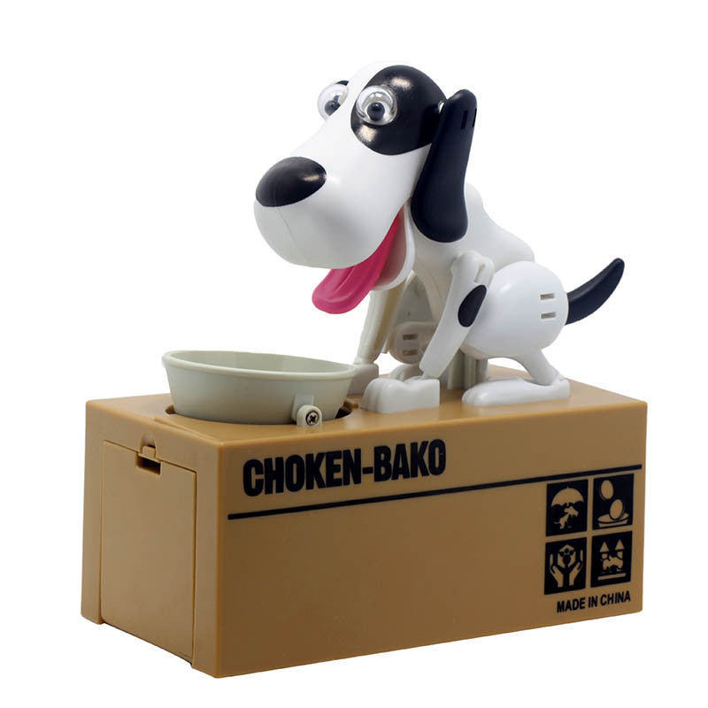 Robotic Dog Money Box Coin Bank