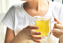 Transparent Handmade Double-layer Cow Milk Glass
