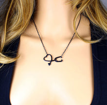 Medical I Love You Heart Stethoscope Necklace