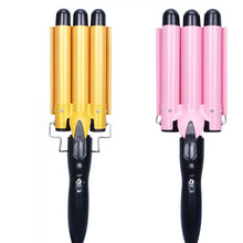 Professional Triple Barrel Curling Iron