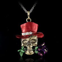 Long Chain Gothic Antique Necklace