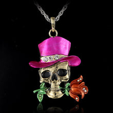Long Chain Gothic Antique Necklace
