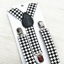 Cute Print Mustache Baby  Suspenders