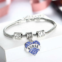 Nurse Heart Statement Bracelet