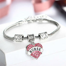 Nurse Heart Statement Bracelet