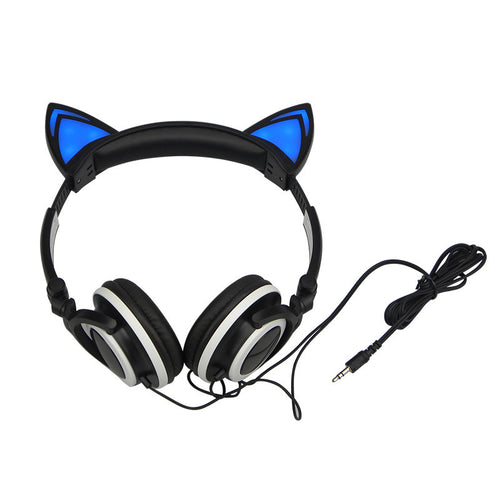 Glowing Cat Ear Headphones